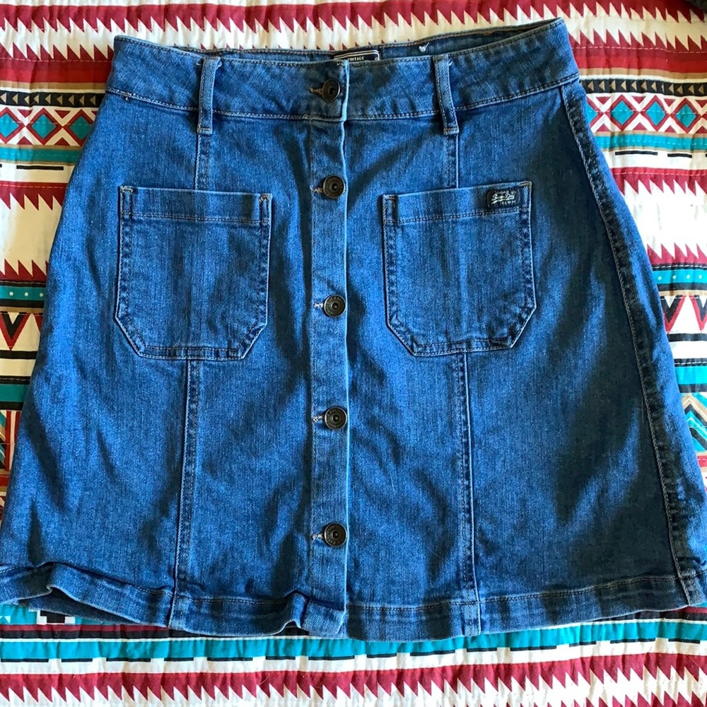 SuperDry vintage Jean skirt (lighter wash)